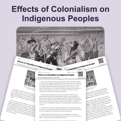 Effects of Colonialism on Indigenous Peoples - reading educational content