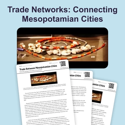 Trade in Ancient Mesopotamia - reading educational content