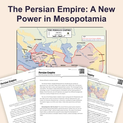 Persian Empire in Mesopotamia - reading educational content