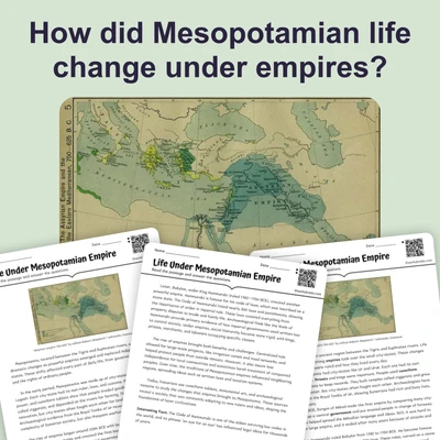 Life Under Mesopotamian Empire - reading educational content
