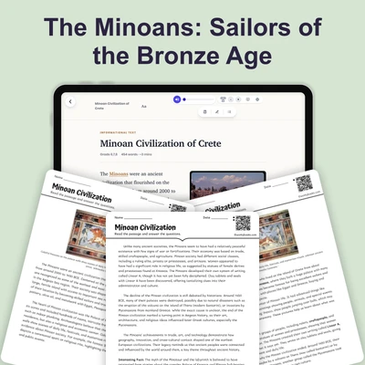Minoan Civilization - reading educational content