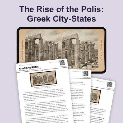 Greek Polis - reading educational content