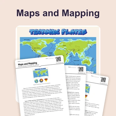 Maps and Mapping - reading educational content