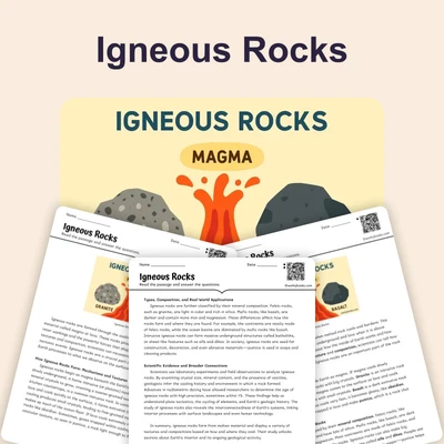 Igneous Rocks - reading educational content