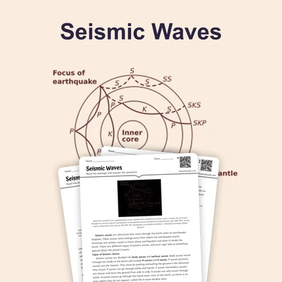 Seismic Waves - reading educational content