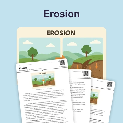 Erosion - reading educational content