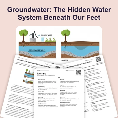 Groundwater - reading educational content