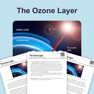 The Ozone Layer - reading educational content