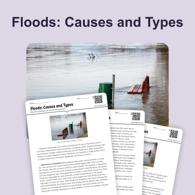 Floods: Causes and Types - reading educational content