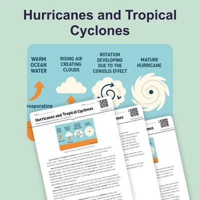 Hurricanes and Tropical Cyclones - reading educational content