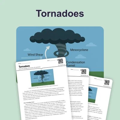 Tornadoes - reading educational content