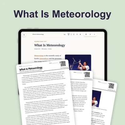What Is Meteorology - reading educational content