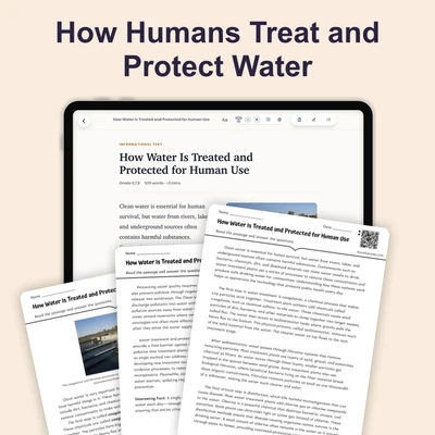 How Water Is Treated and Protected for Human Use - reading educational content
