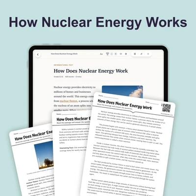 How Does Nuclear Energy Work - reading educational content