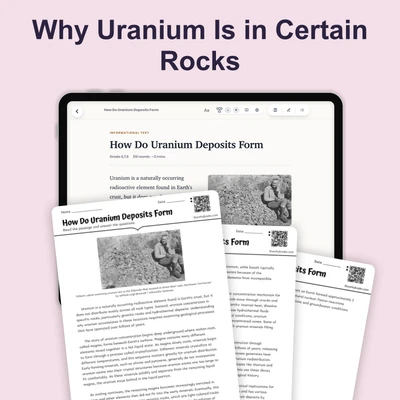 How Do Uranium Deposits Form - reading educational content