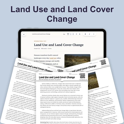 How Land Use Changes Earth's Surface - reading educational content