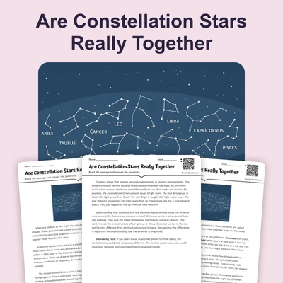 Are Constellation Stars Really Together - reading educational content