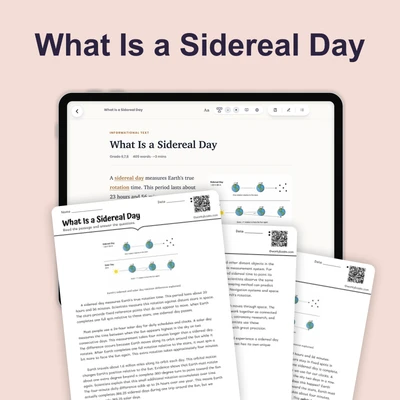 What Is a Sidereal Day - reading educational content