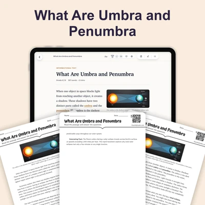 What Are Umbra and Penumbra - reading educational content