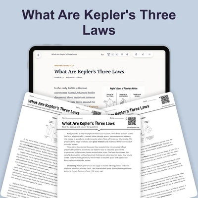 What Are Kepler's Three Laws - reading educational content