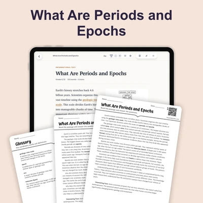 What Are Periods and Epochs - reading educational content