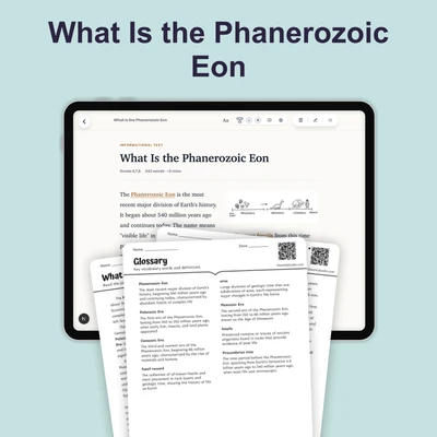 What Is the Phanerozoic Eon - reading educational content