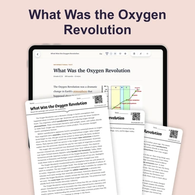 What Was the Oxygen Revolution - reading educational content