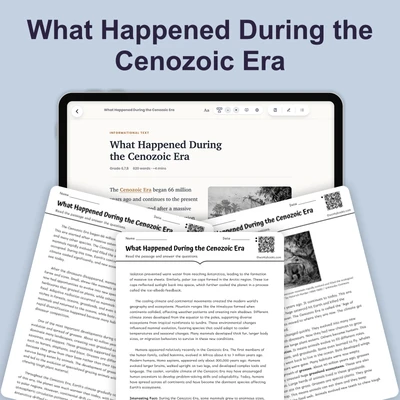 What Happened During the Cenozoic Era - reading educational content