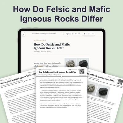 How Do Felsic and Mafic Igneous Rocks Differ - reading educational content