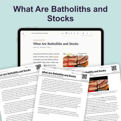 What Are Batholiths and Stocks - reading educational content