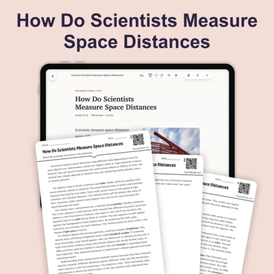 How Scientists Measure Space Distances - reading educational content