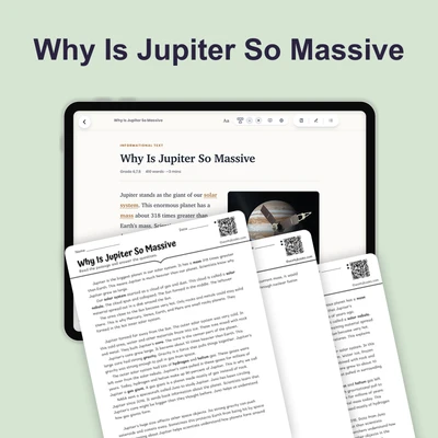 Why Is Jupiter So Massive - reading educational content