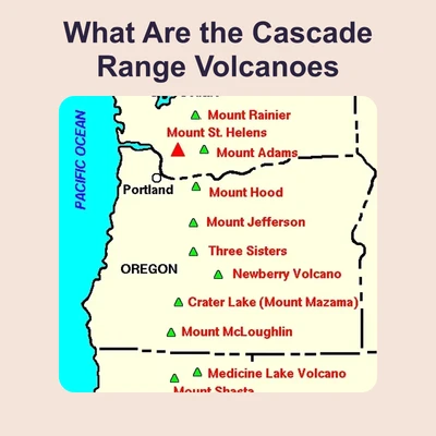 What Are the Cascade Range Volcanoes - reading educational content