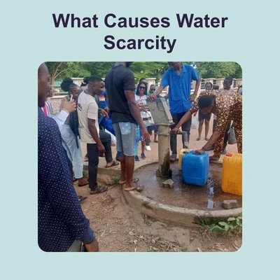 What Causes Water Scarcity - reading educational content