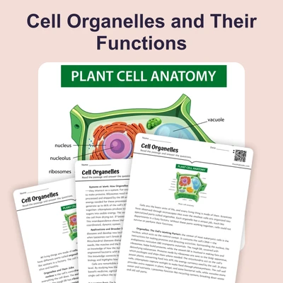 Cell Organelles - reading educational content