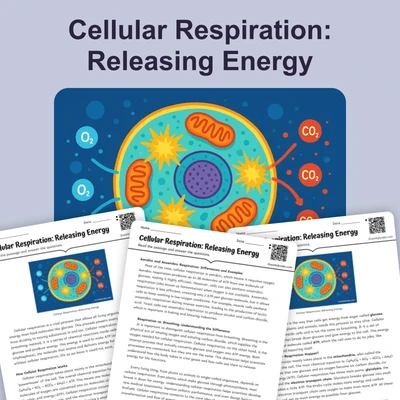 Cellular Respiration: Releasing Energy - reading educational content