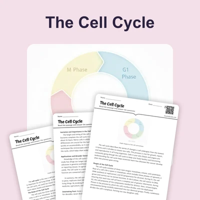 The Cell Cycle - reading educational content