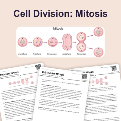 Cell Division: Mitosis - reading educational content