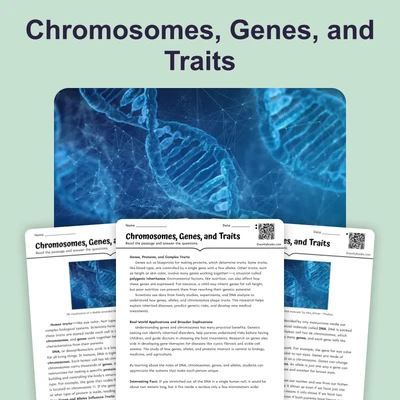 Chromosomes, Genes, and Traits - reading educational content