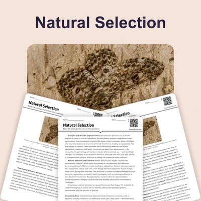 Natural Selection - reading educational content