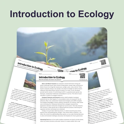 Introduction to Ecology - reading educational content