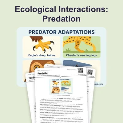Predation - reading educational content