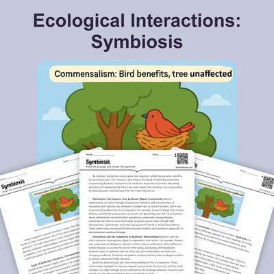Ecological Interactions: Symbiosis - reading educational content