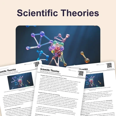 Scientific Theories - reading educational content