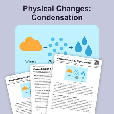 Physical Changes: Condensation - reading educational content