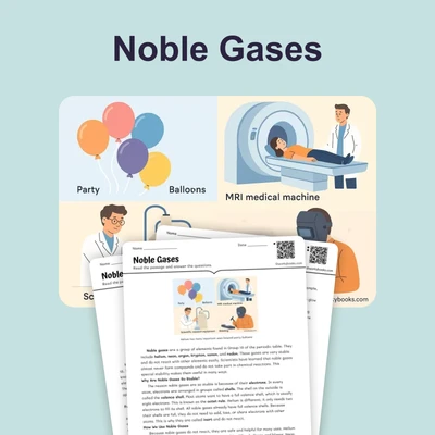 Noble Gases - reading educational content