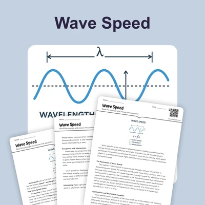Wave Speed - reading educational content