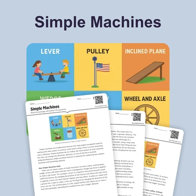 Simple Machines - reading educational content