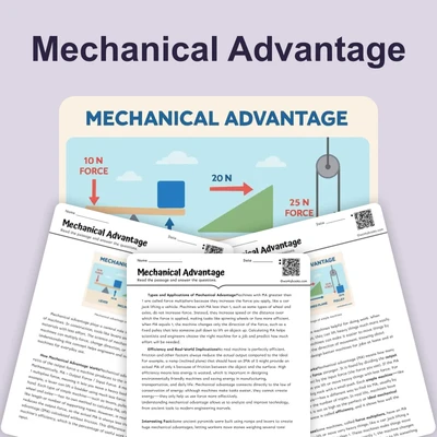 Mechanical Advantage - reading educational content