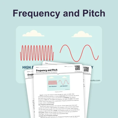 Frequency and Pitch - reading educational content